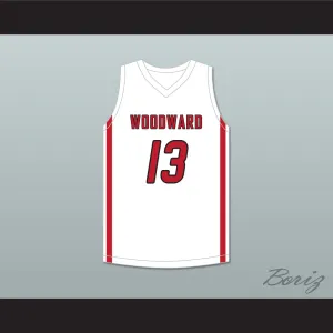 Walker Kessler 13 Woodward Academy War Eagles White Basketball Jersey 1