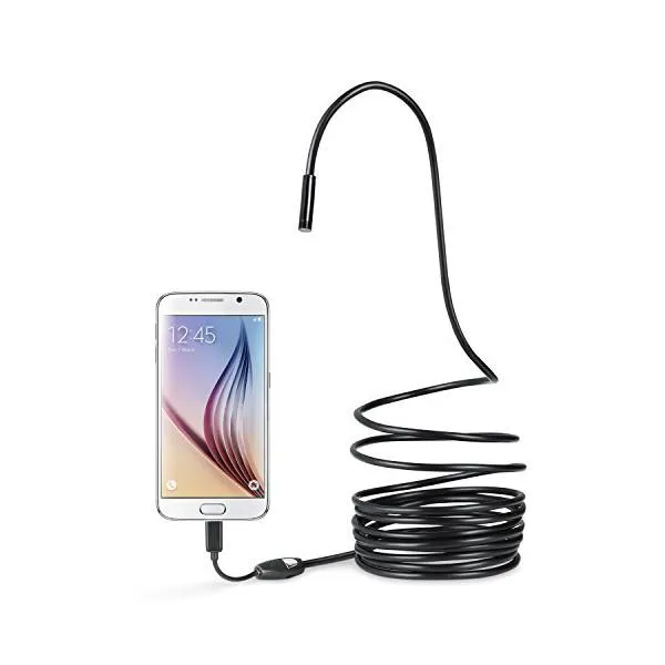 Waterproof 6-LED Borescope Camera For Android and PC