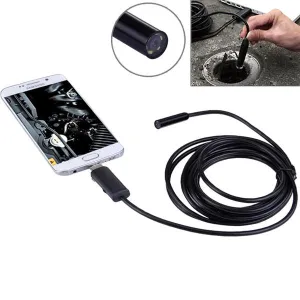 Waterproof 6-LED Borescope Camera For Android and PC