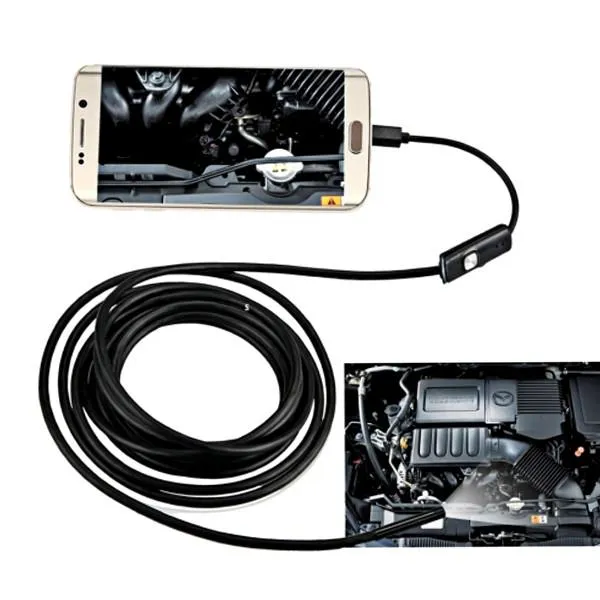 Waterproof 6-LED Borescope Camera For Android and PC
