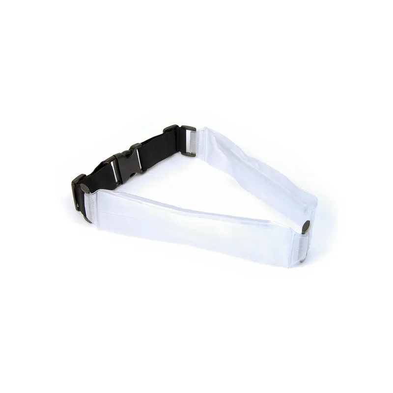 Waterproof Pocketed Belt Pack - Black, Blue, Clear, Green, Orange, Pink or White