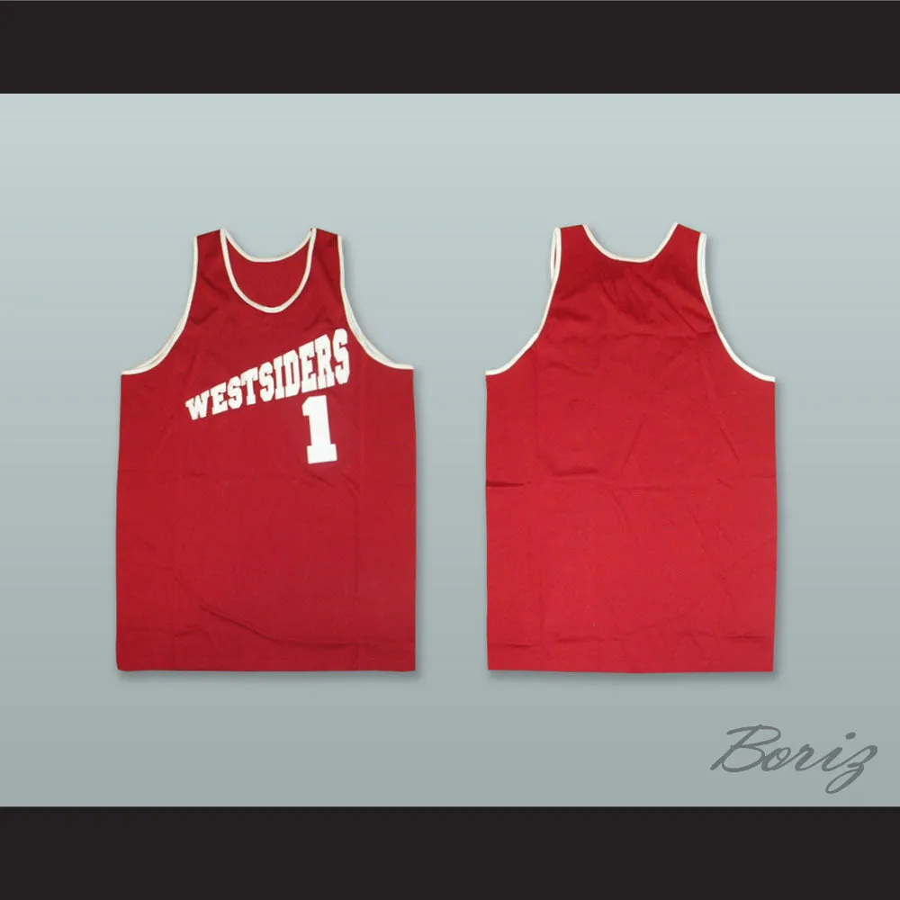 Westsiders 1 Red Rucker Park Basketball Jersey