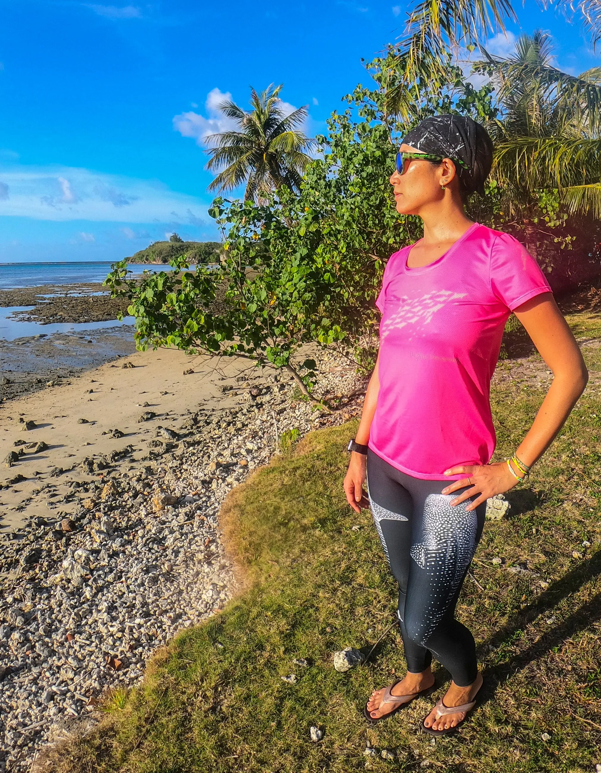 Whale Shark Below Leggings