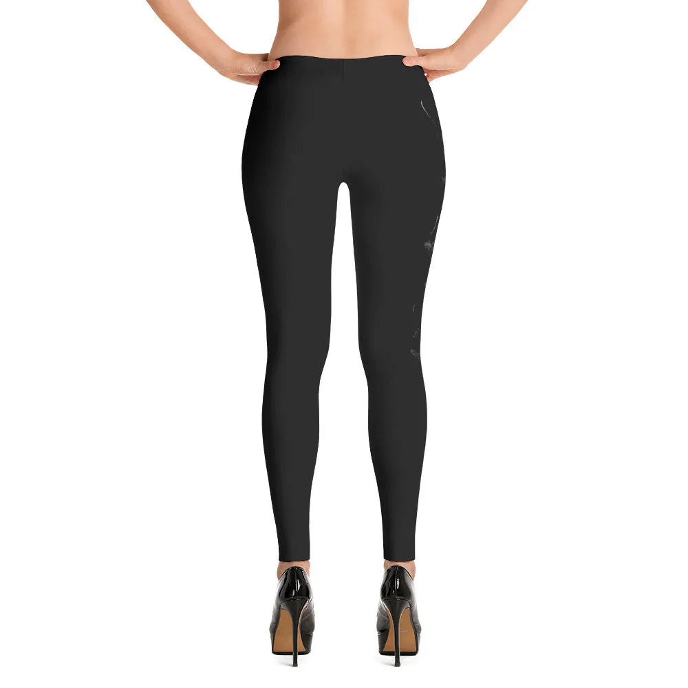 Whale Shark Parade Leggings