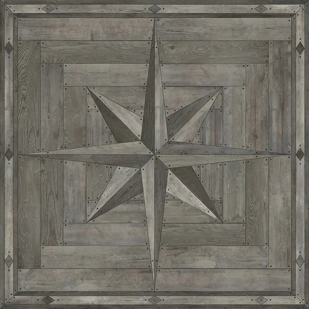 Williamsburg 18th-Century Joinery "A Forest Grove" Vinyl Floorcloth - Spicher & Co.