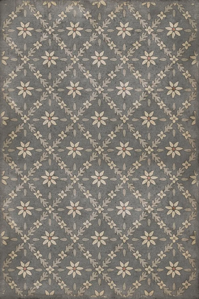 Williamsburg Naturalist "Mitchell" Vinyl Floorcloth - Spicher & Co.