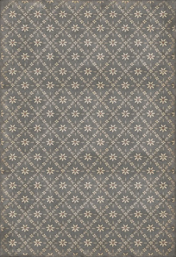 Williamsburg Naturalist "Mitchell" Vinyl Floorcloth - Spicher & Co.