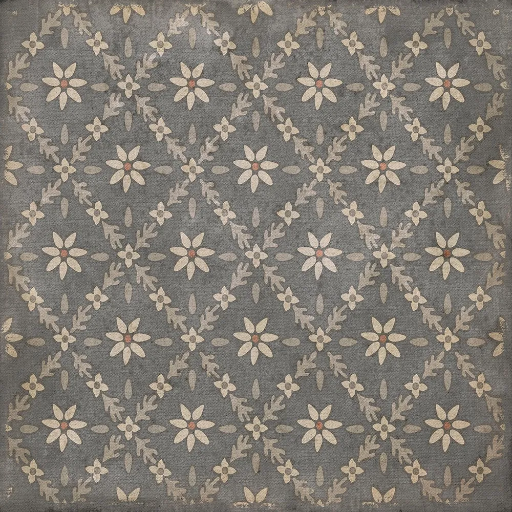 Williamsburg Naturalist "Mitchell" Vinyl Floorcloth - Spicher & Co.