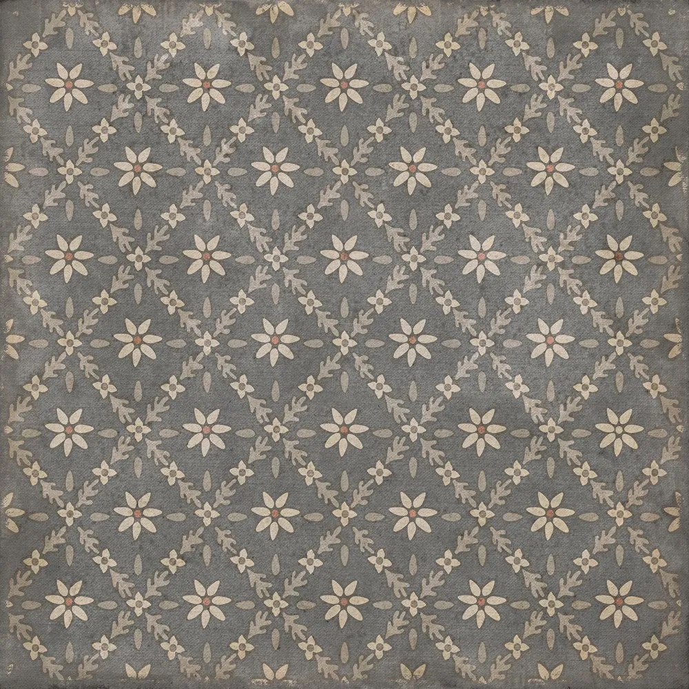 Williamsburg Naturalist "Mitchell" Vinyl Floorcloth - Spicher & Co.