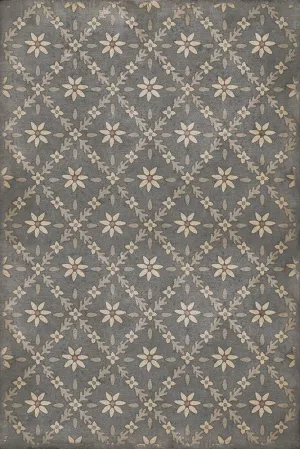 Williamsburg Naturalist "Mitchell" Vinyl Floorcloth - Spicher & Co.