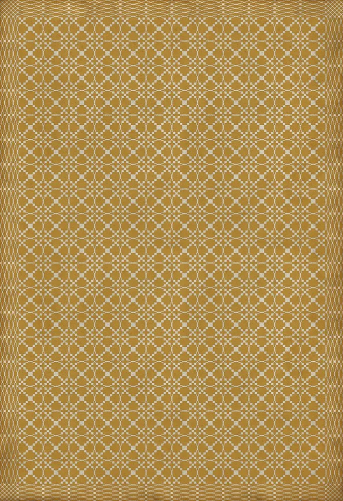 Williamsburg Woven "Essex EST 1692" Vinyl Floorcloth - Spicher & Co.