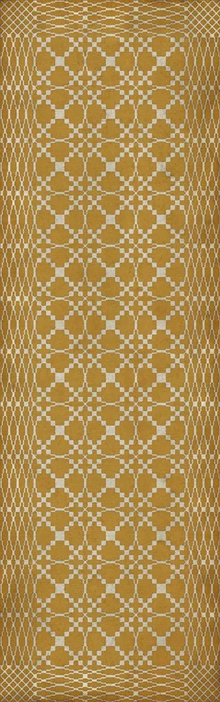 Williamsburg Woven "Essex EST 1692" Vinyl Floorcloth - Spicher & Co.