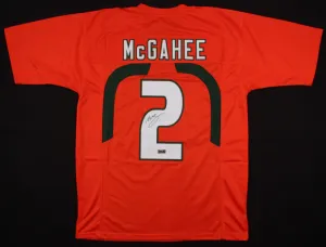 Willis McGahee Signed Miami Hurricanes Jersey (RSA COA) 2xPro Bowl Running Back
