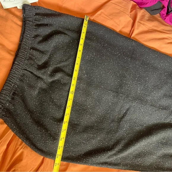 Willow Vintage Long Maxi Black Skirt NWT sz L