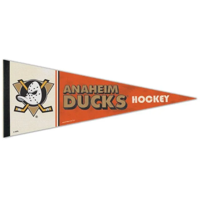 Wincraft NHL Vintage Premium Pennant - Anaheim Ducks