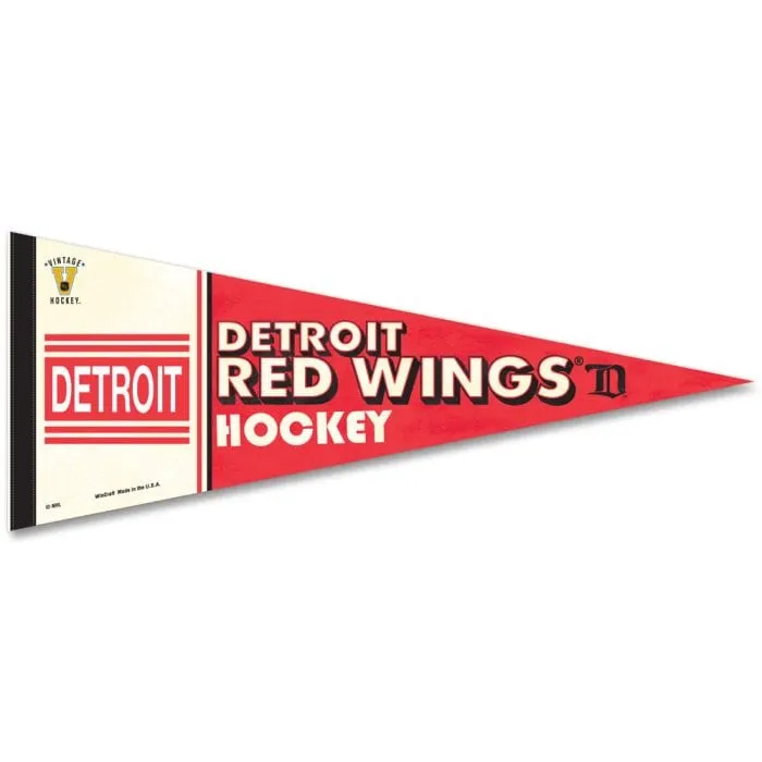 Wincraft NHL Vintage Premium Pennant - Detroit Red Wings