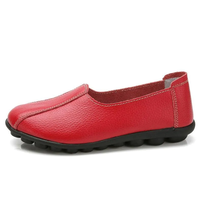 Women Flats Soft Comfortable Quality Leather Flat Shoes