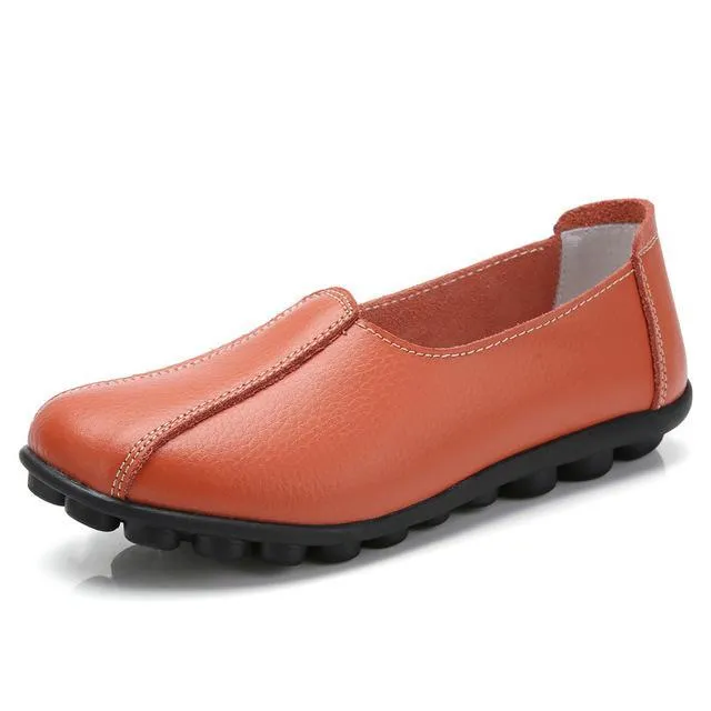 Women Flats Soft Comfortable Quality Leather Flat Shoes