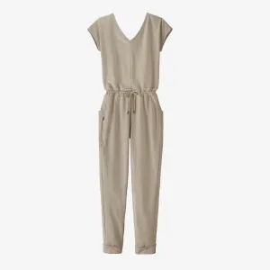 Women's Patagonia | Organic Cotton Roaming Jumpsuit | Pumice