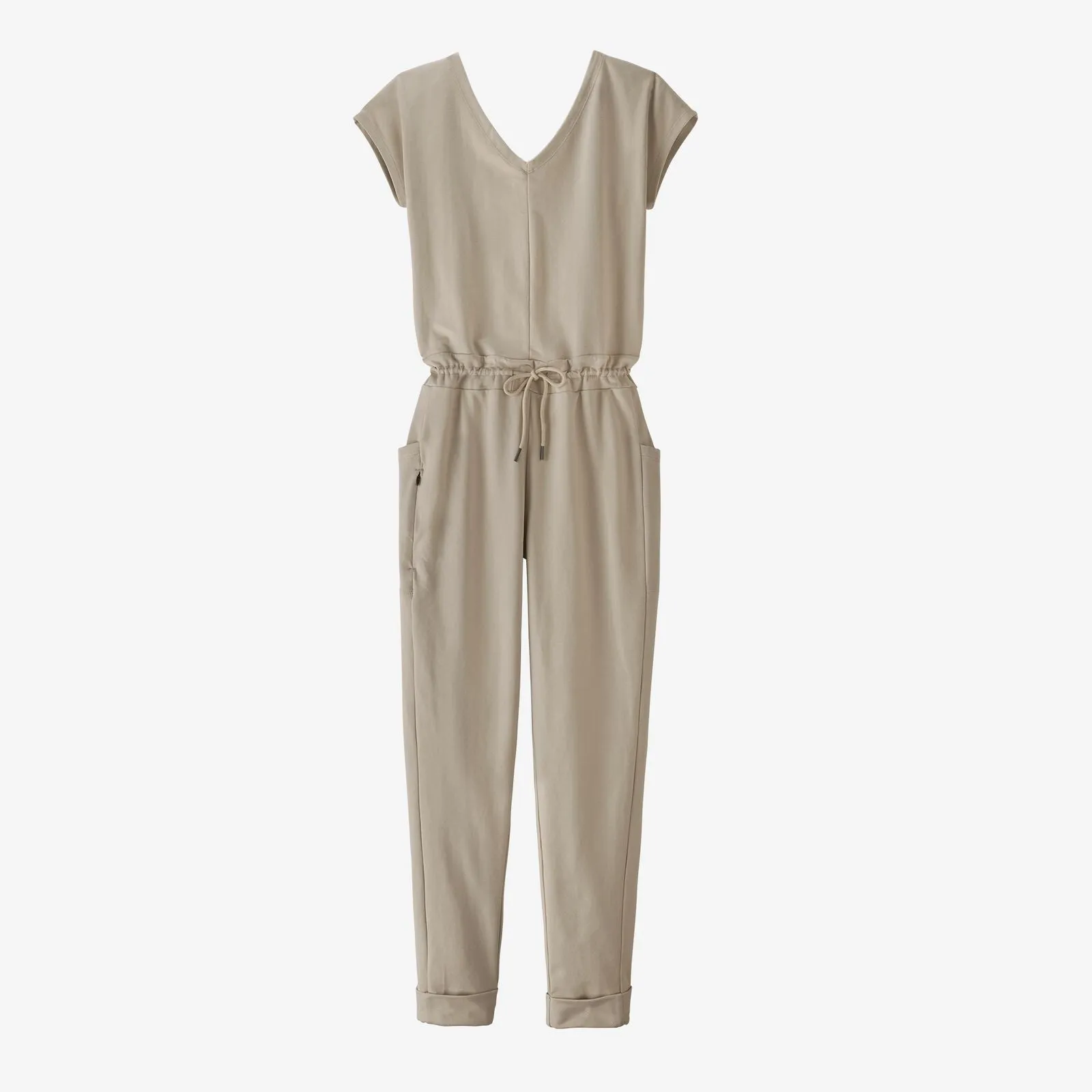 Women's Patagonia | Organic Cotton Roaming Jumpsuit | Pumice