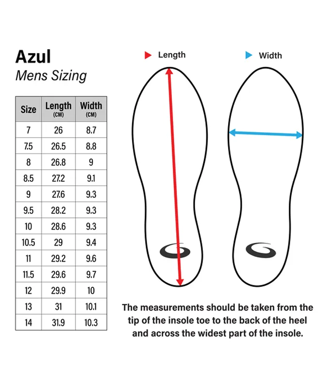 Women's Right Handed G50 Azul Curling Shoes (Speed 11)