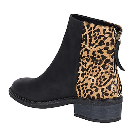Women's  Sperry | Maya Belle Ankle Boot | Black/Tan Multi