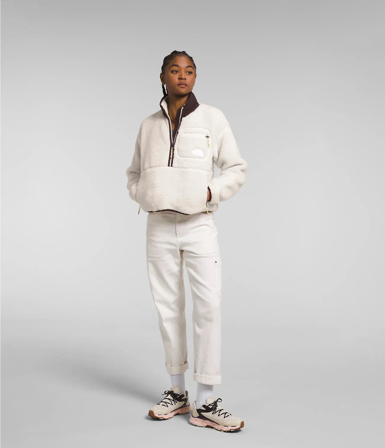 Women's The North Face | Extreme Pile Pullover | Gardenia White