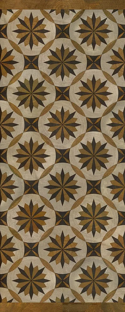 Wood Artisanry "Roycrofter - Essay on Friendship" Vinyl Floorcloth - Spicher & Co.