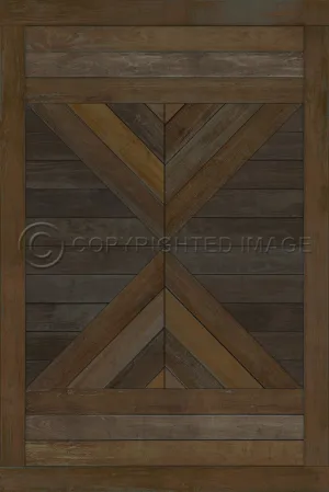 Wood Norwegian "Transylvania is Not England" Vinyl Floorcloth - Spicher & Co.