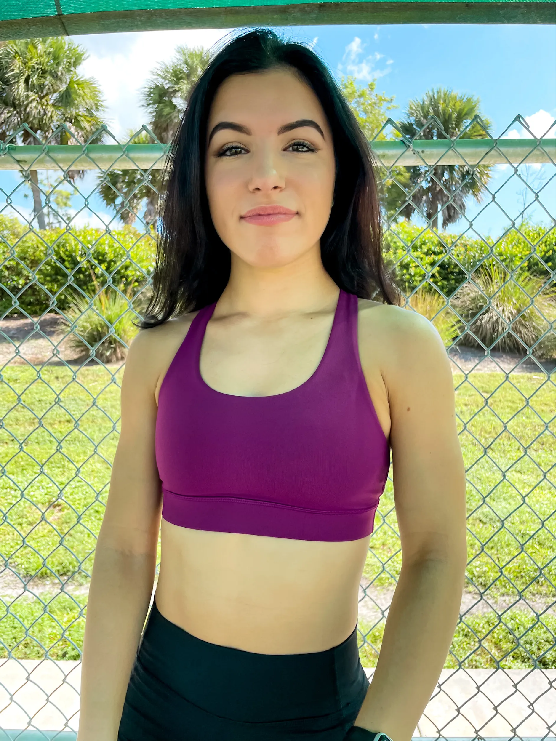 Worldwide Sports Bra - Purple