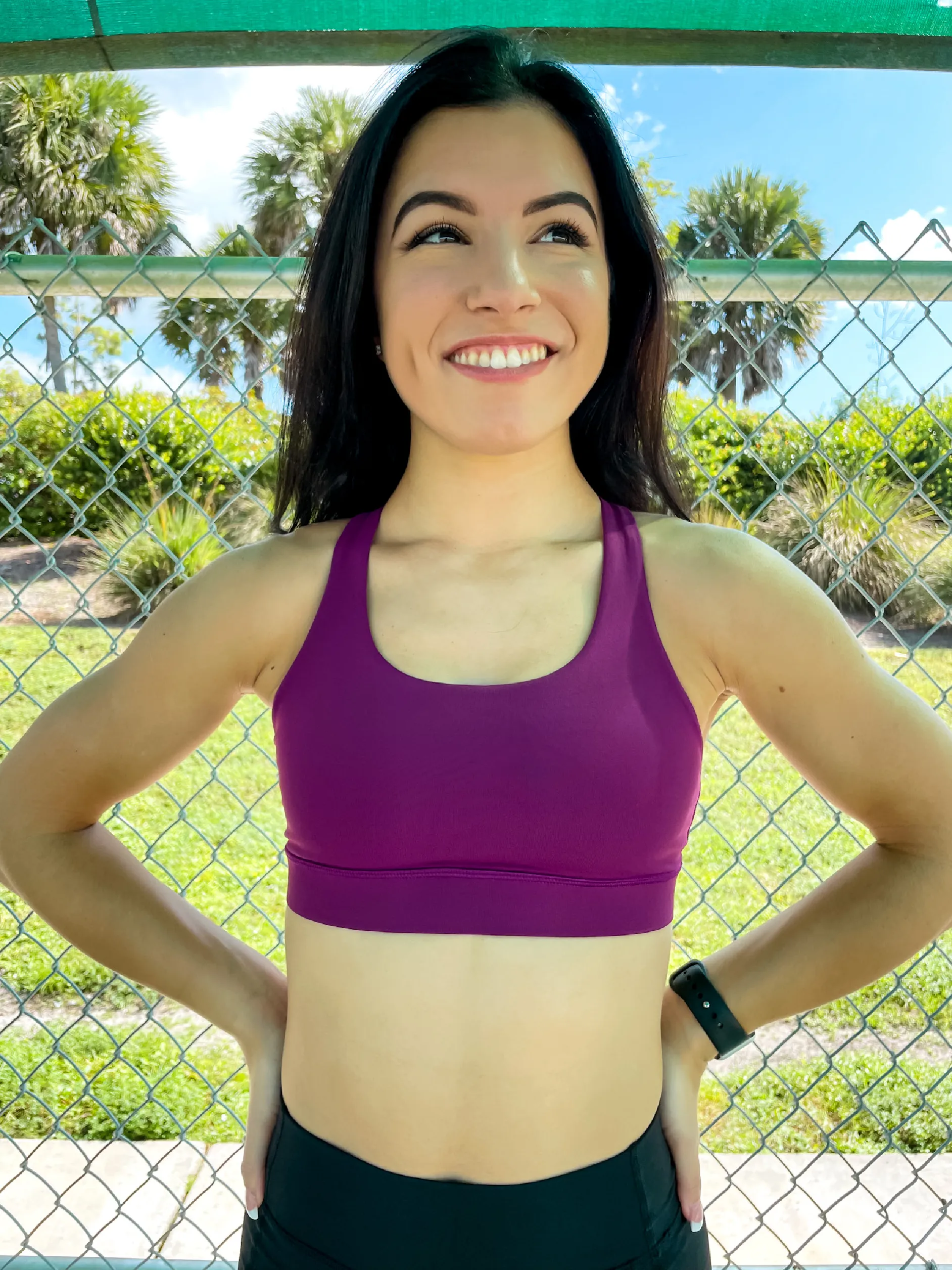 Worldwide Sports Bra - Purple