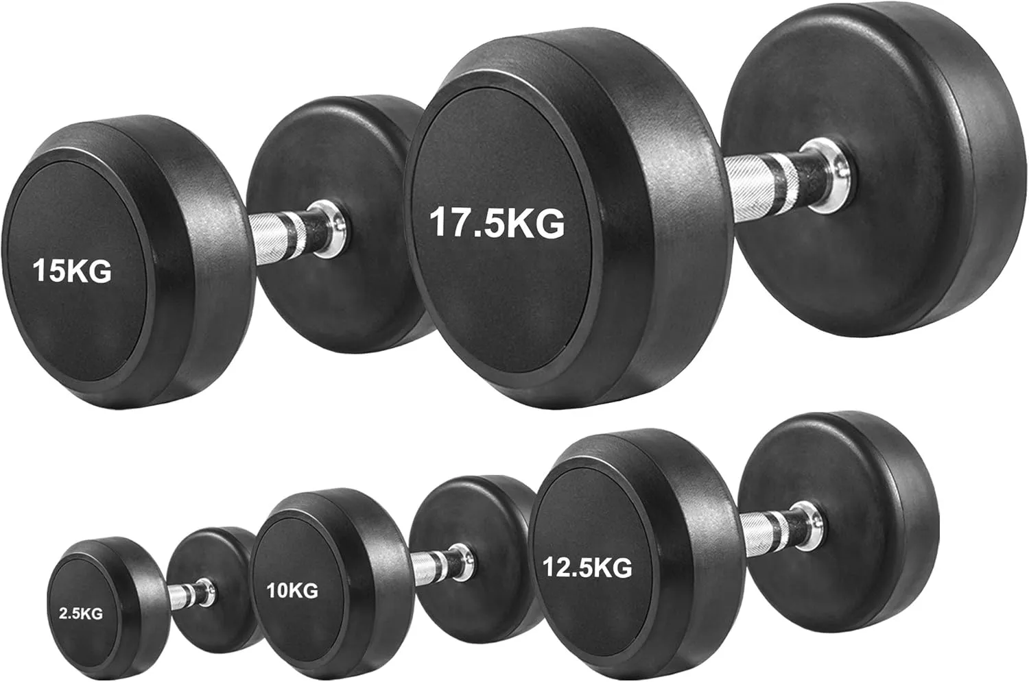 Xn8 Rubber Dumbbells