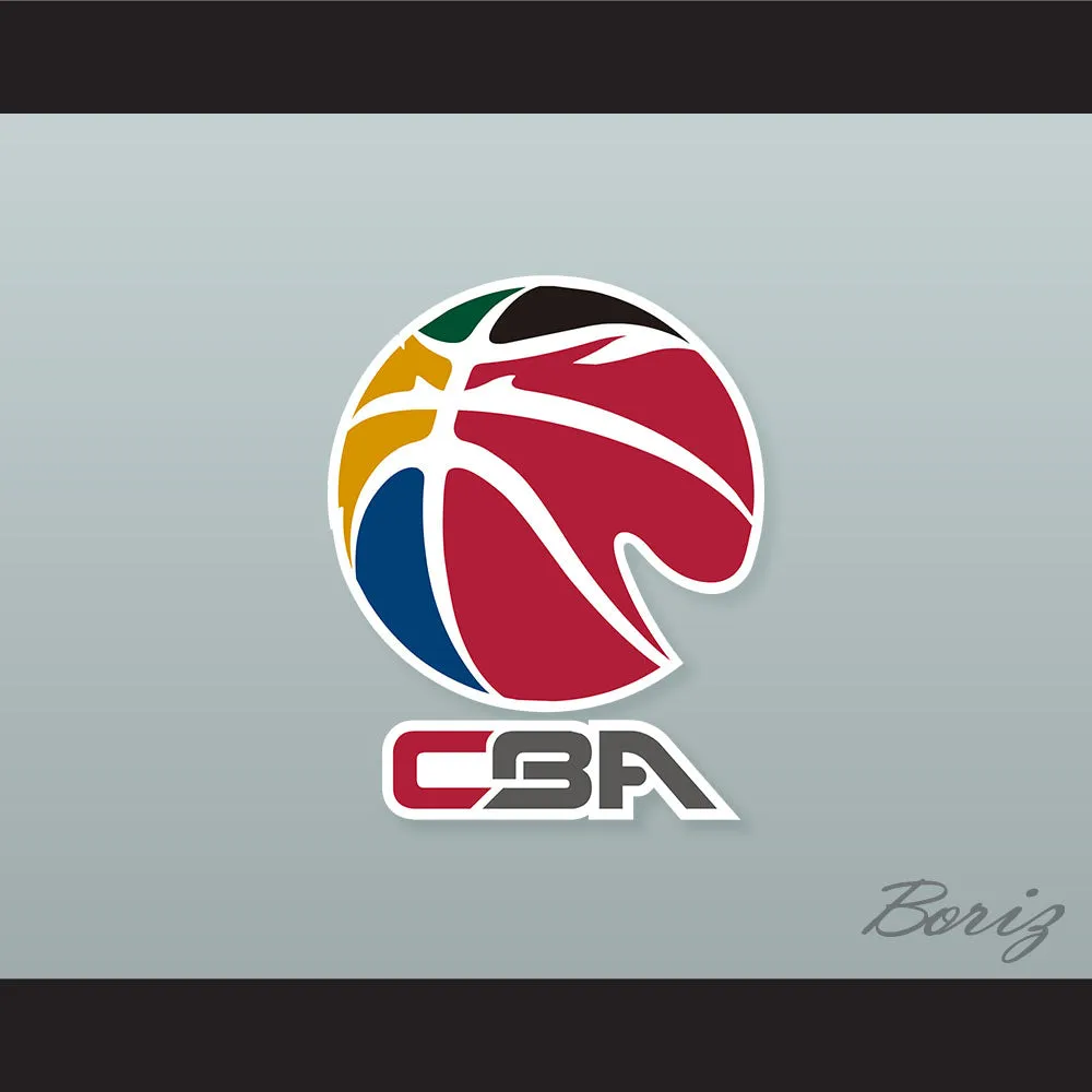 Yao Ming 15 Shanghai Sharks White Basketball Jersey with CBA Patch