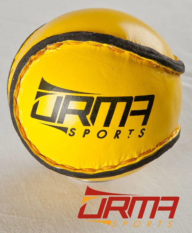 Yellow Floodlight Sliotar - Dozen Box
