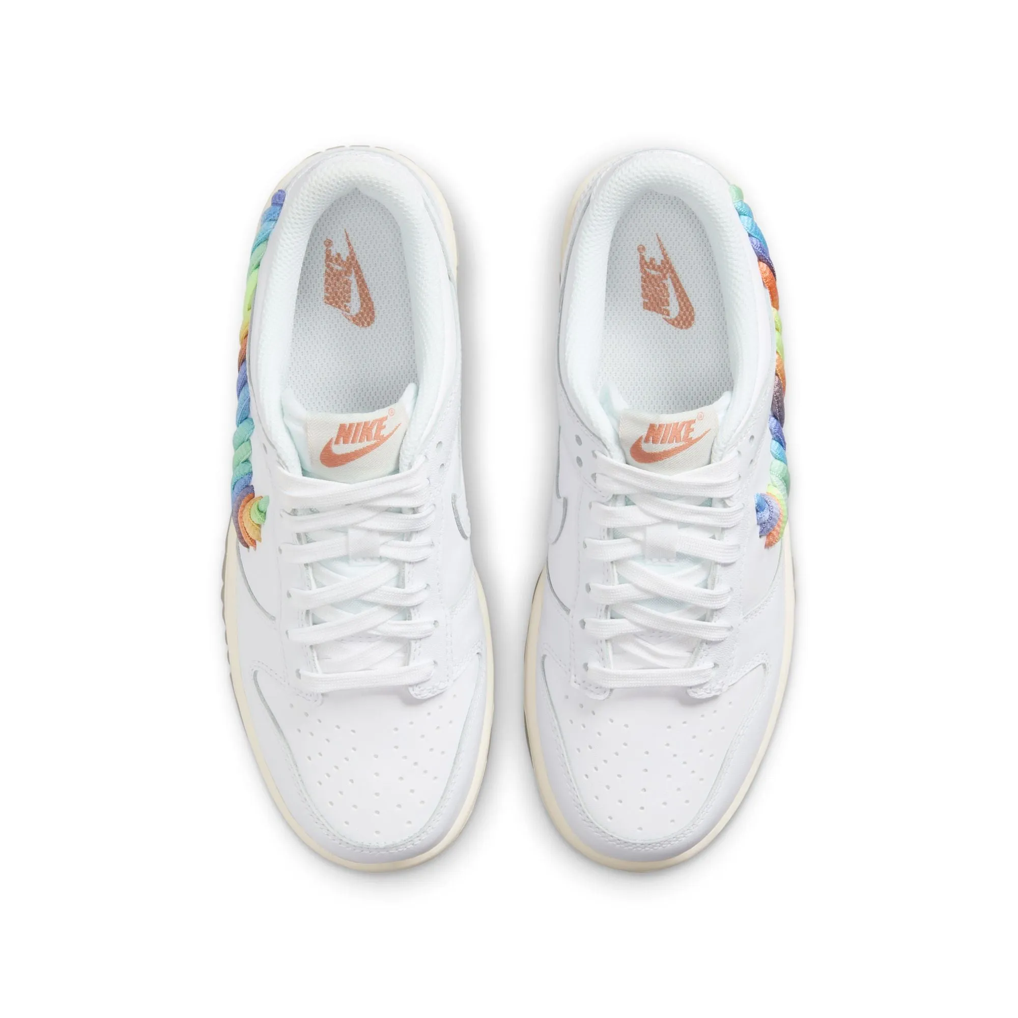 Youth Nike Dunk Low SE 'Rainbow Swoosh'