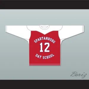 Zion Williamson 12 Spartanburg Day School Griffins Long Sleeve Basketball Jersey